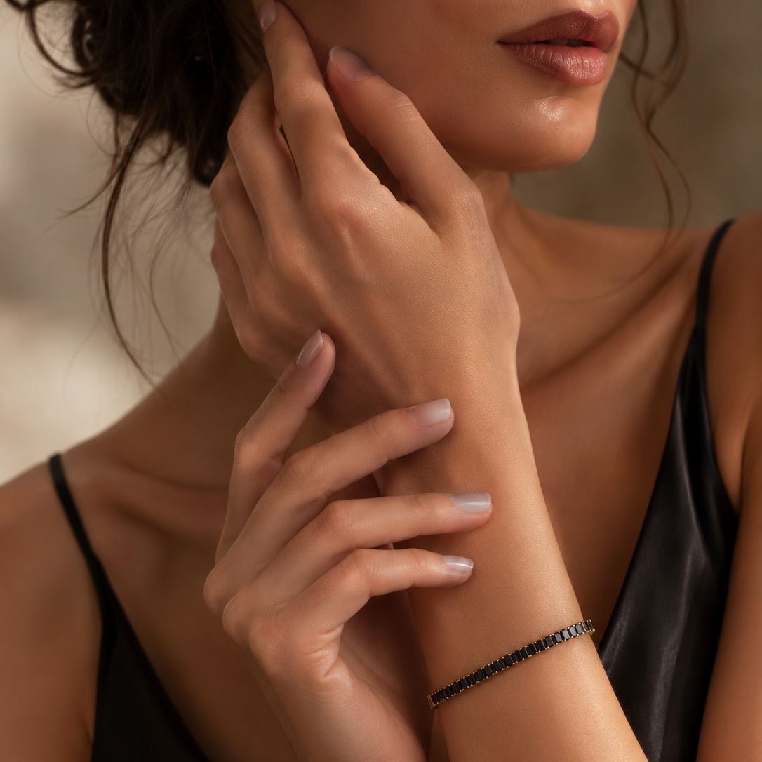 Diamond Bracelet - Black