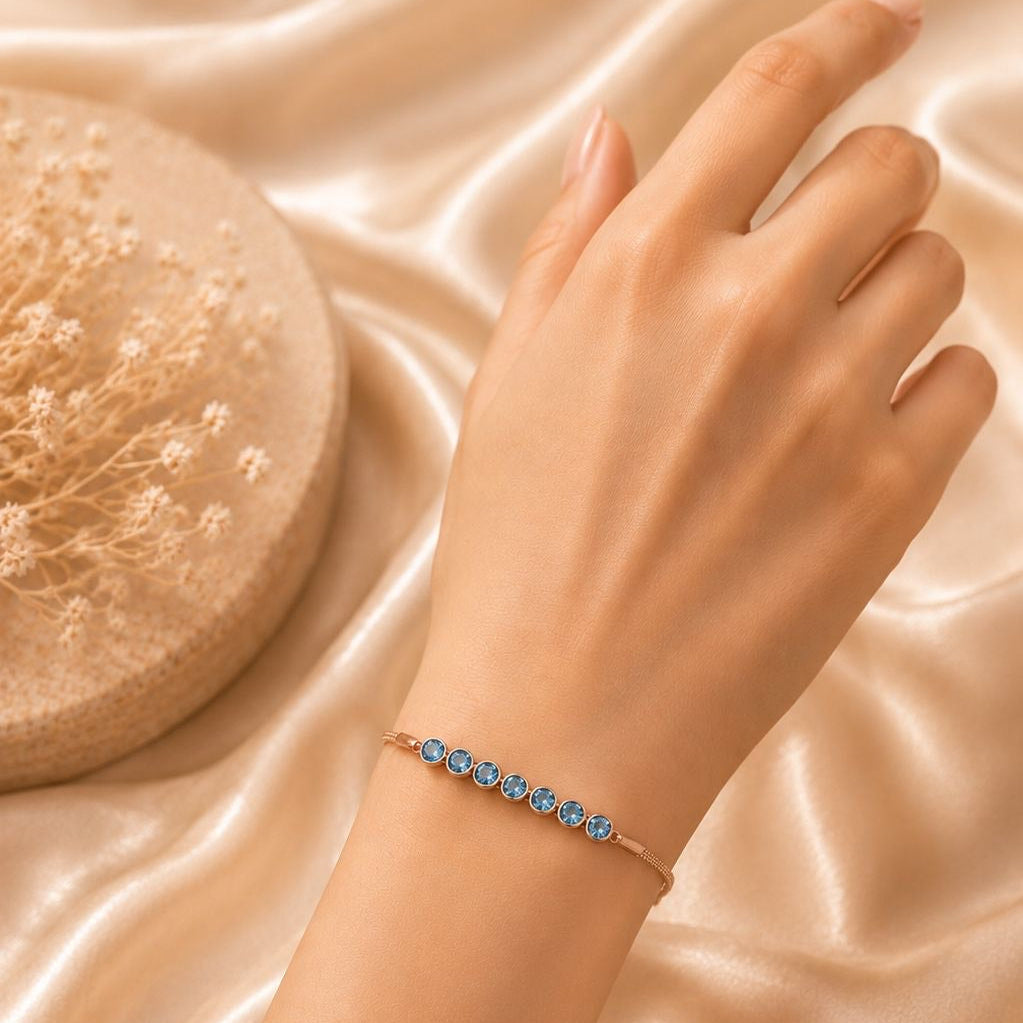 Grace Bracelet - Blue