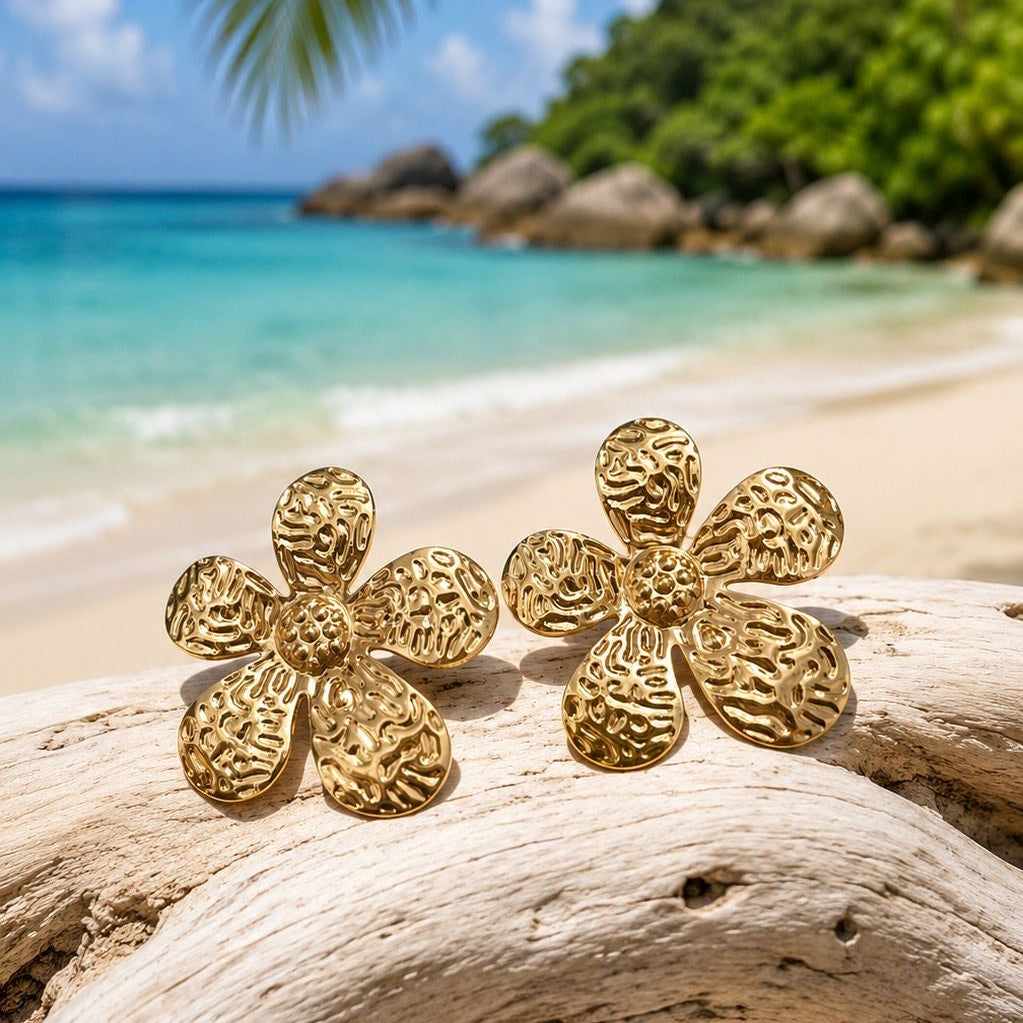 Island Flower Studs