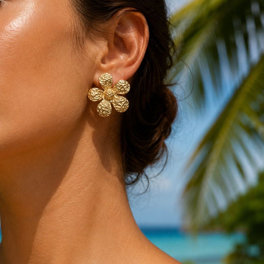 Island Flower Studs