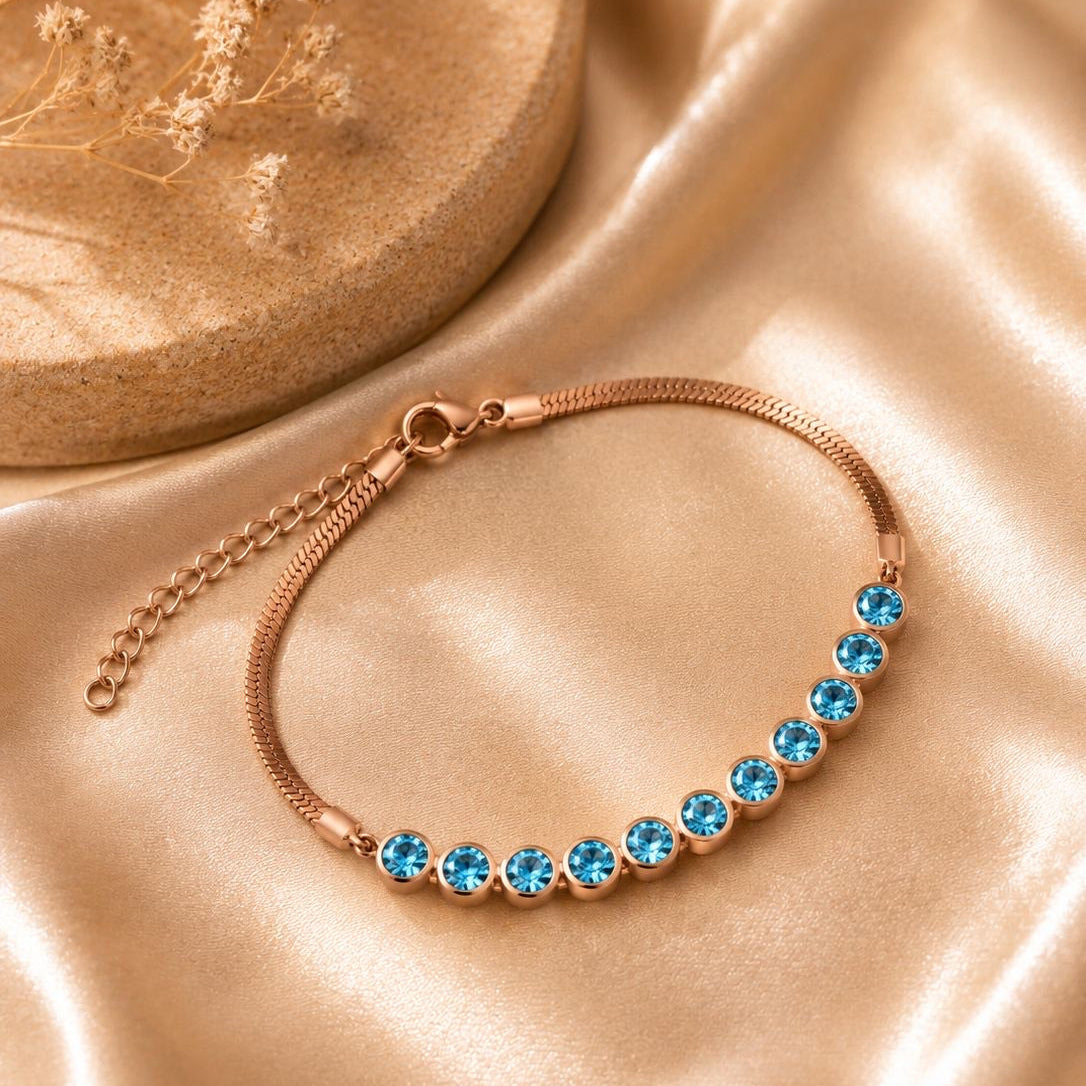 Grace Bracelet - Blue