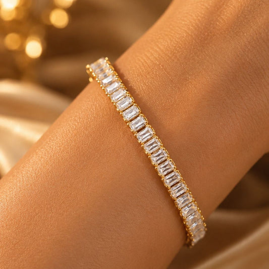 Diamond Bracelet - White
